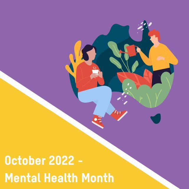 Healthier Habits – October 2022: Mental Health Month