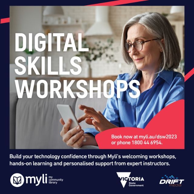 Digital Skills Events for Seniors at Myli!  
